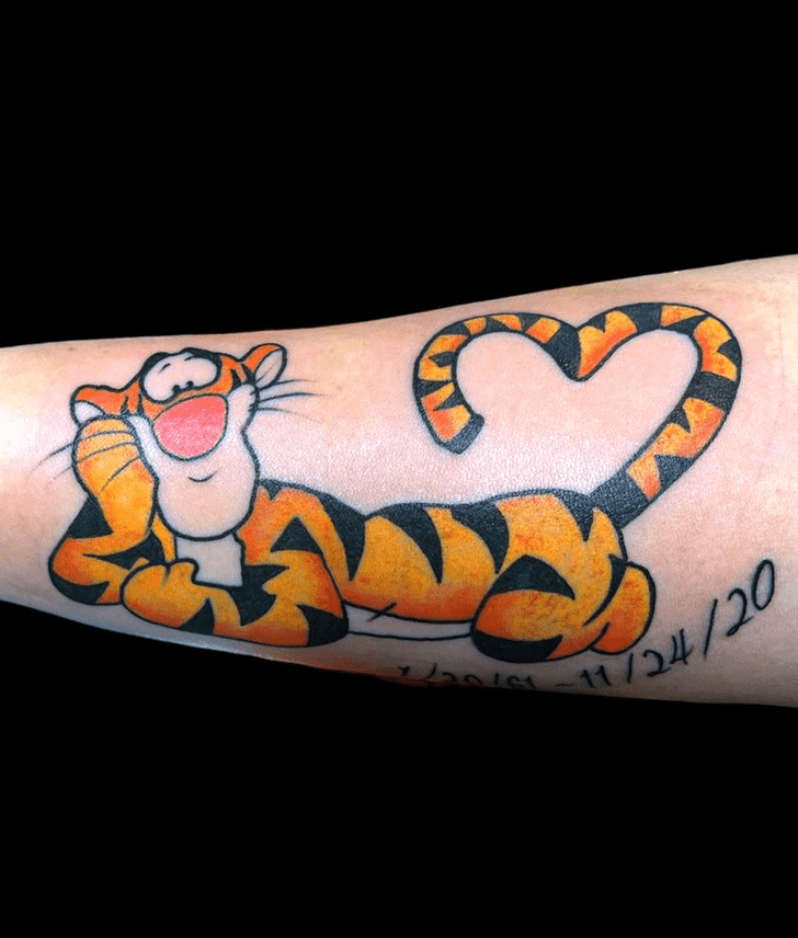 Tigger Tattoo Figure