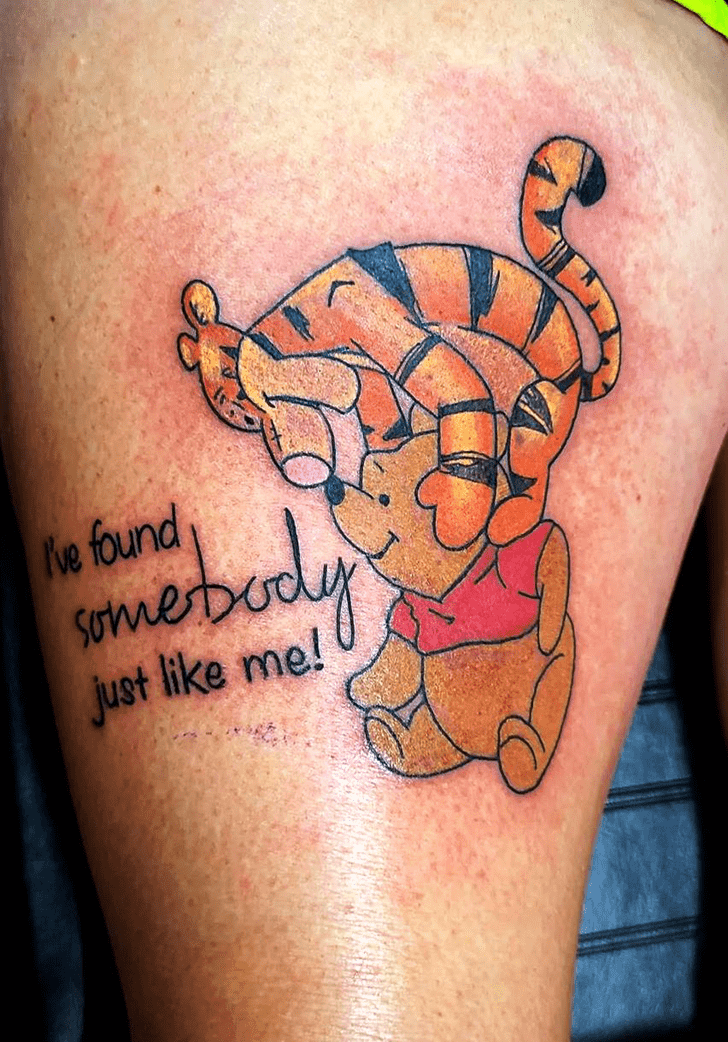 Tigger Tattoo Photograph