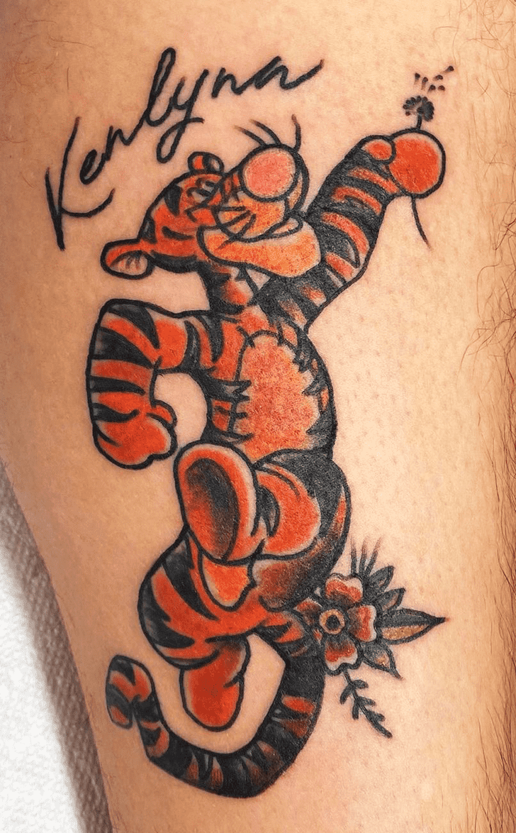 Tigger Tattoo Shot