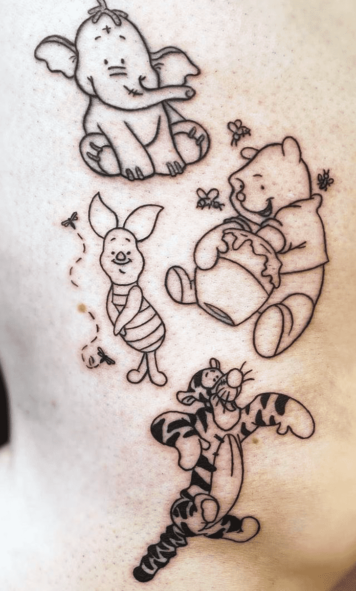 Tigger Tattoo Figure