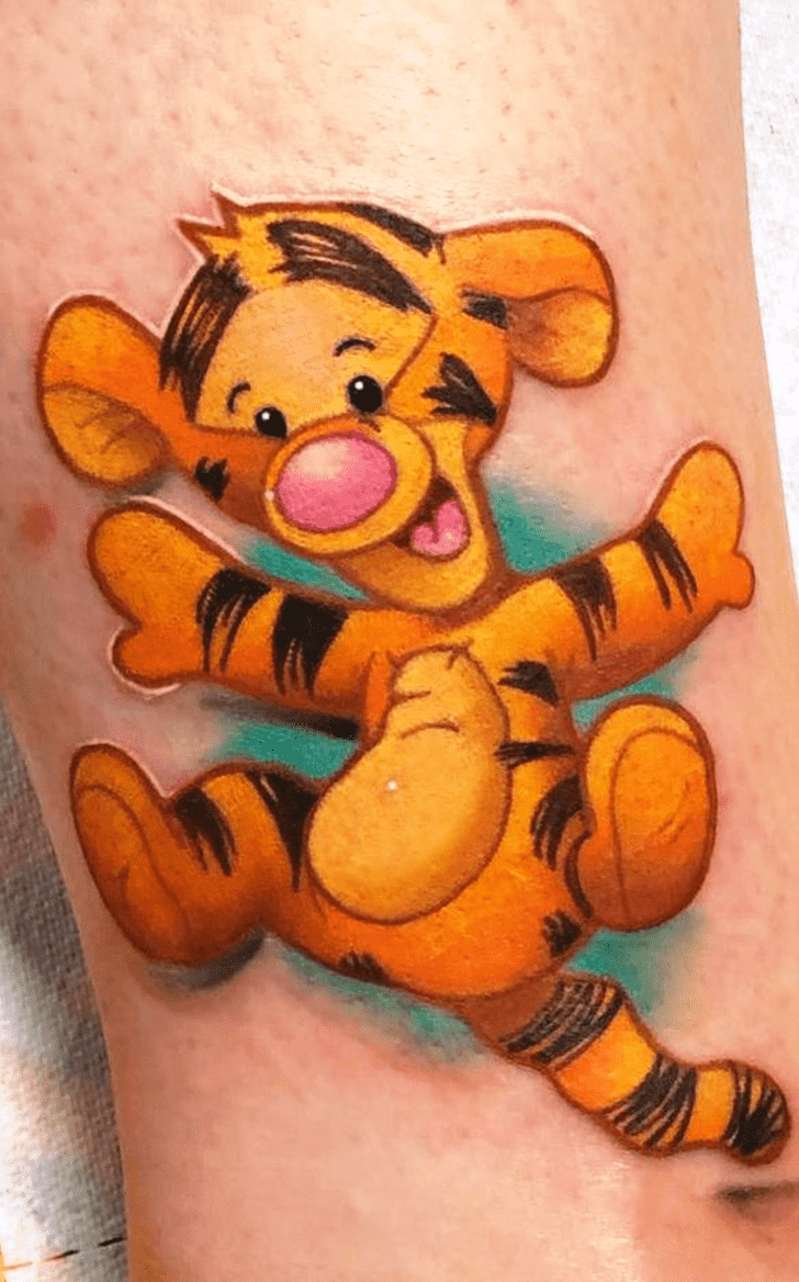 Tigger Tattoo Photograph