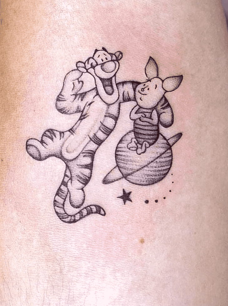 Tigger Tattoo Portrait