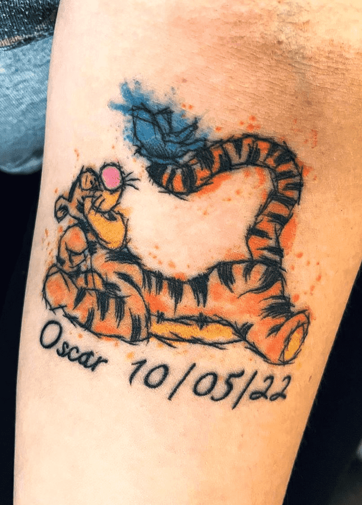 Tigger Tattoo Shot