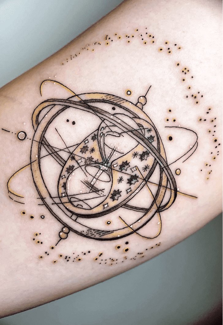 Time Turner Tattoo Design Image