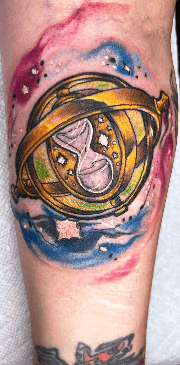 Time Turner Tattoo Photos