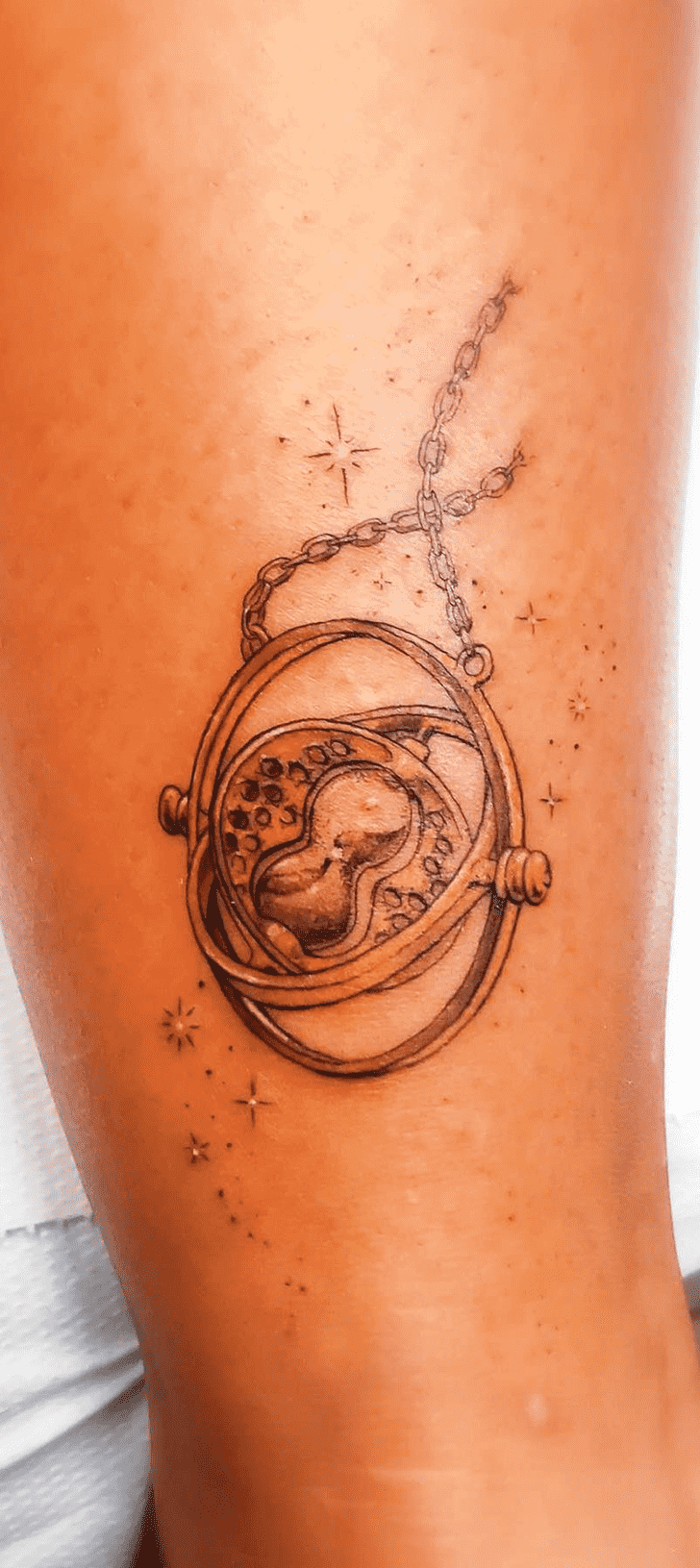 Time Turner Tattoo Photograph