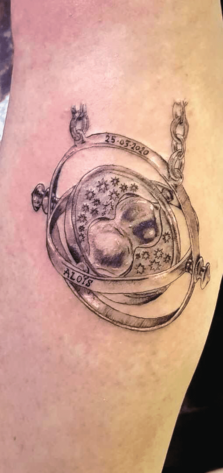 Time Turner Tattoo Ink