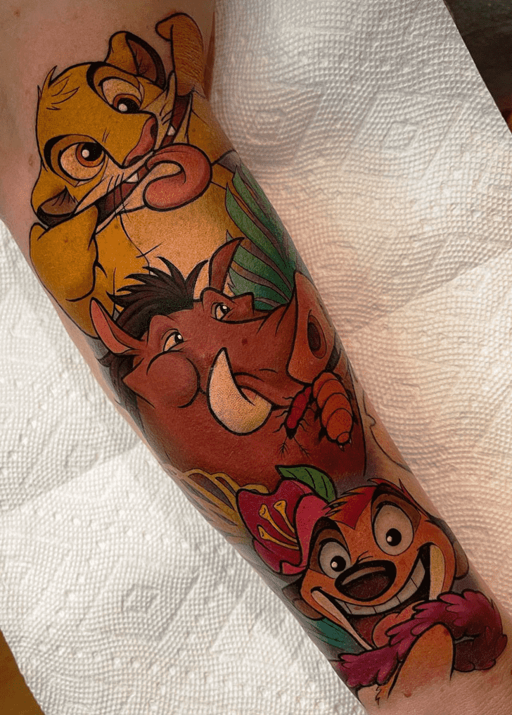 Timon Tattoo Figure