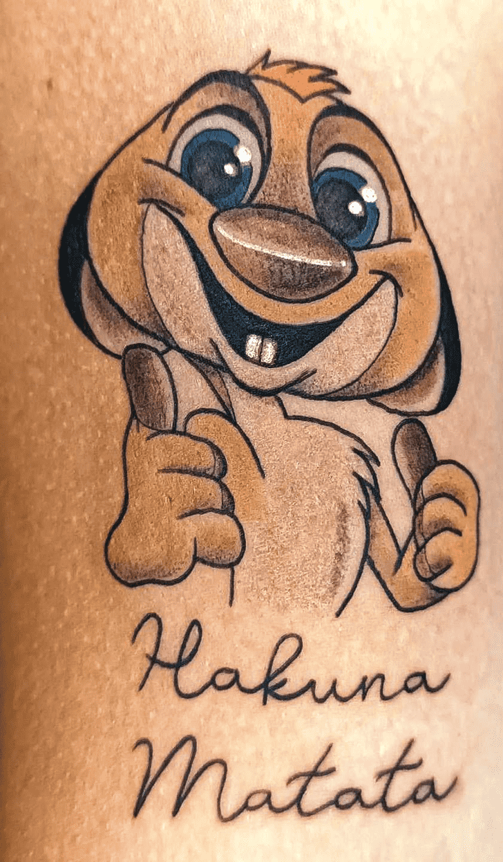 Timon Tattoo Shot