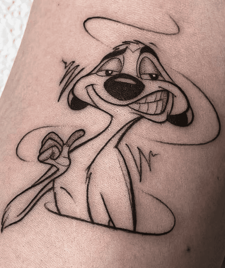 Timon Tattoo Figure