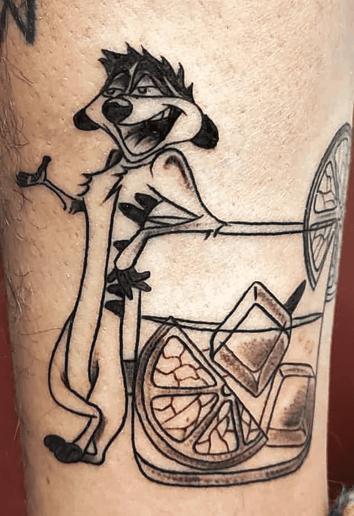 Timon Tattoo Design Image