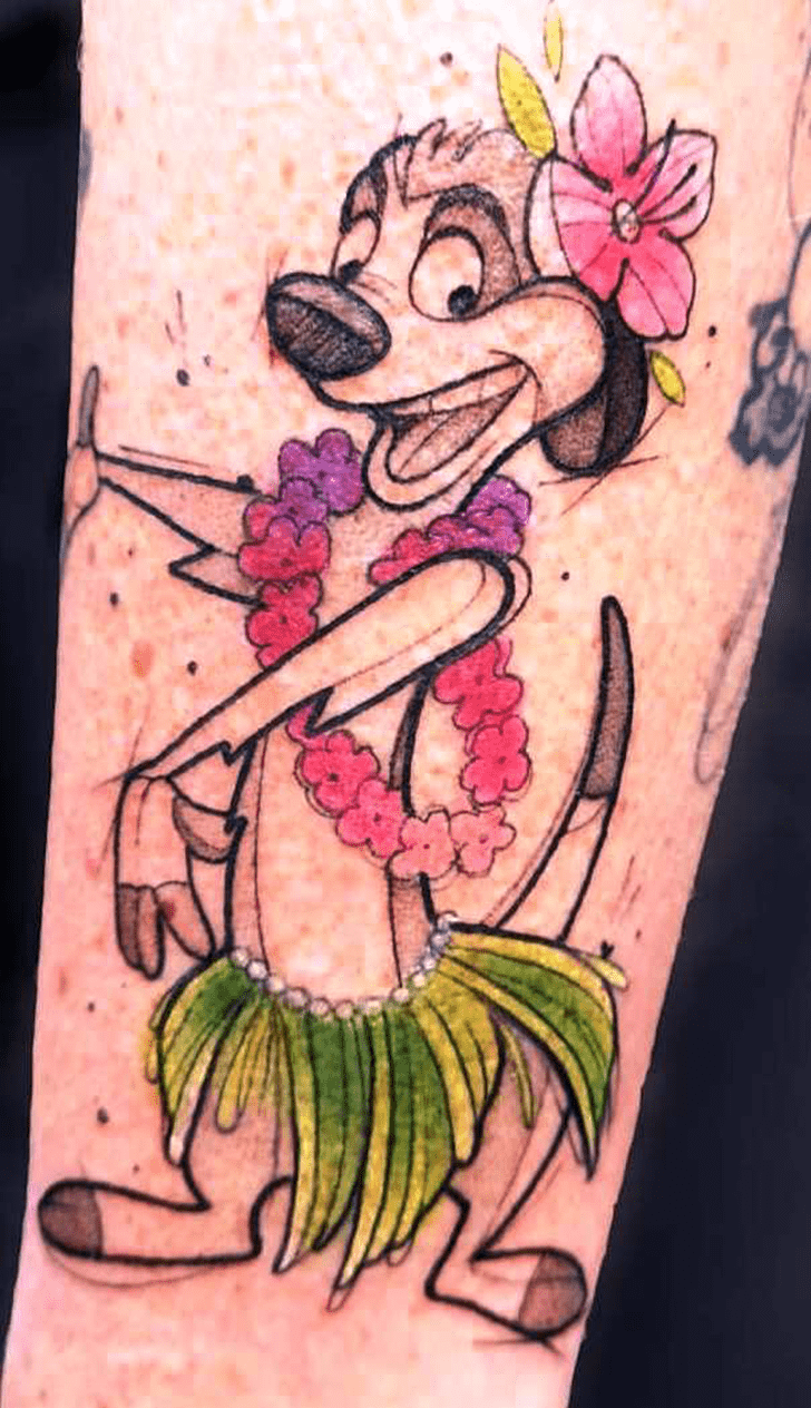 Timon Tattoo Figure