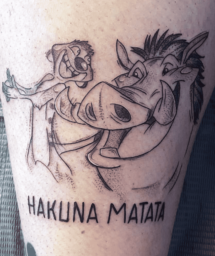 Timon Tattoo Portrait