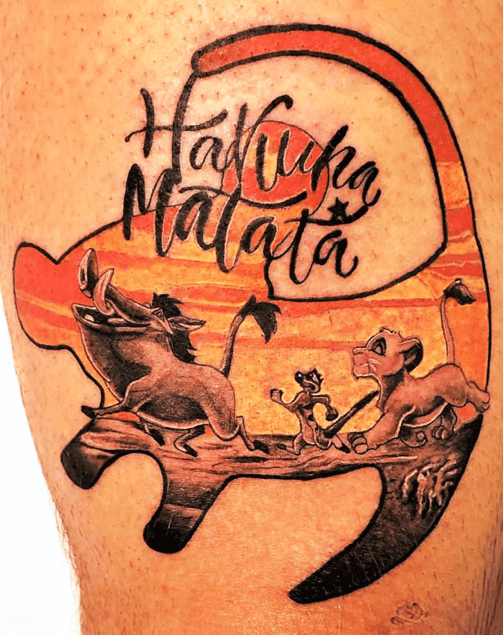 Timon Tattoo Figure