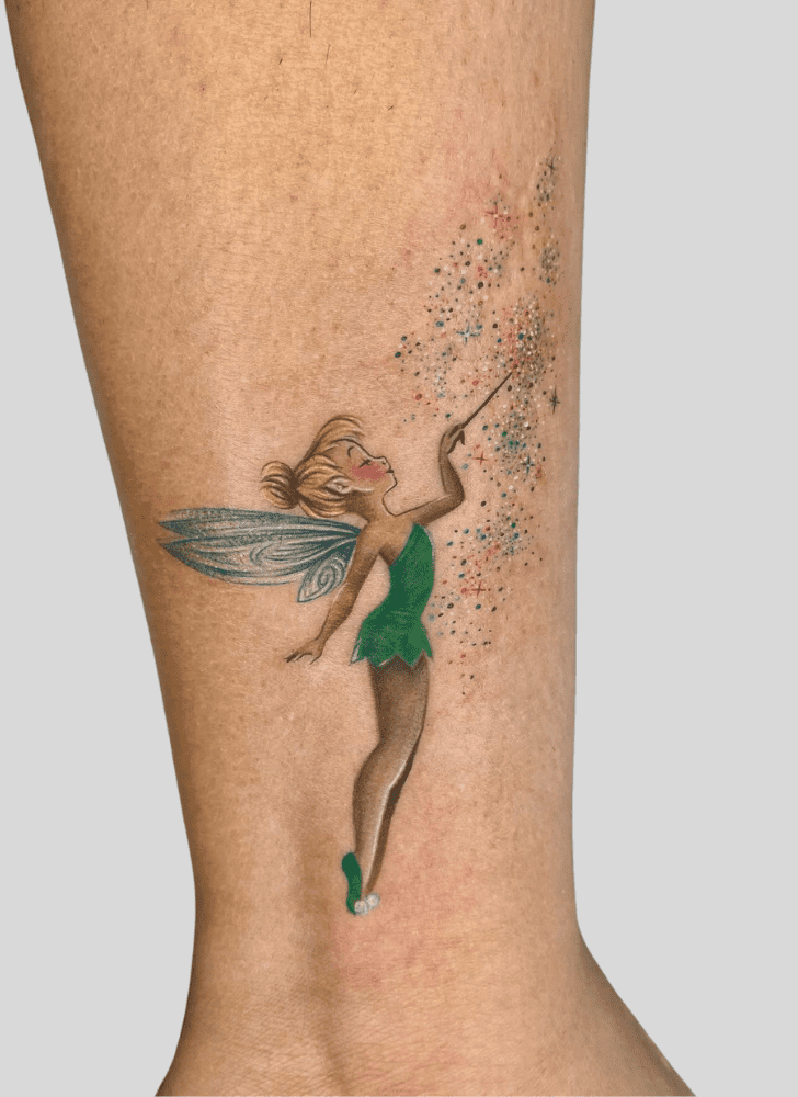 Tinkerbell Tattoo Figure