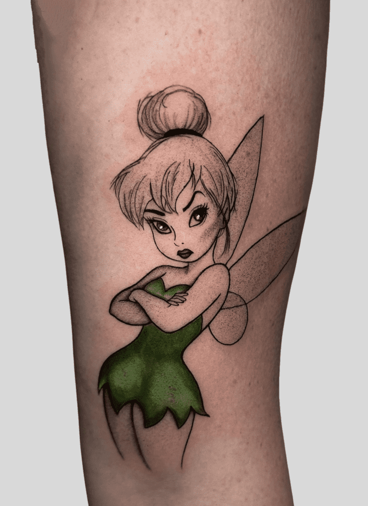 Tinkerbell Tattoo Shot