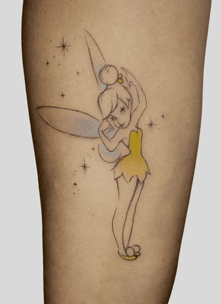 Tinkerbell Tattoo Photograph