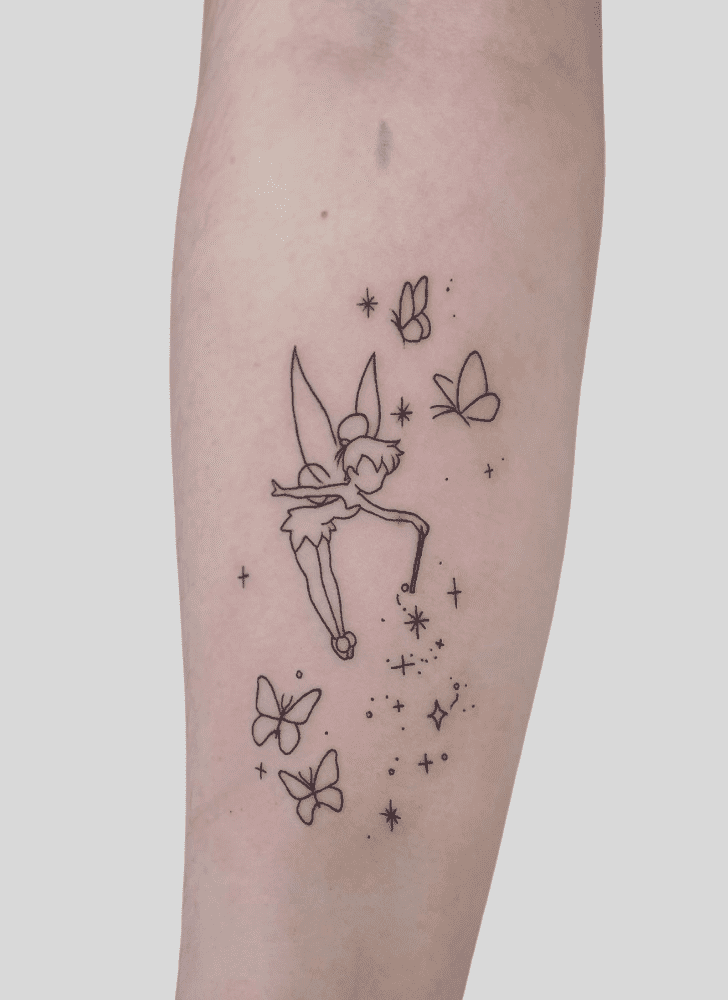 Tinkerbell Tattoo Snapshot