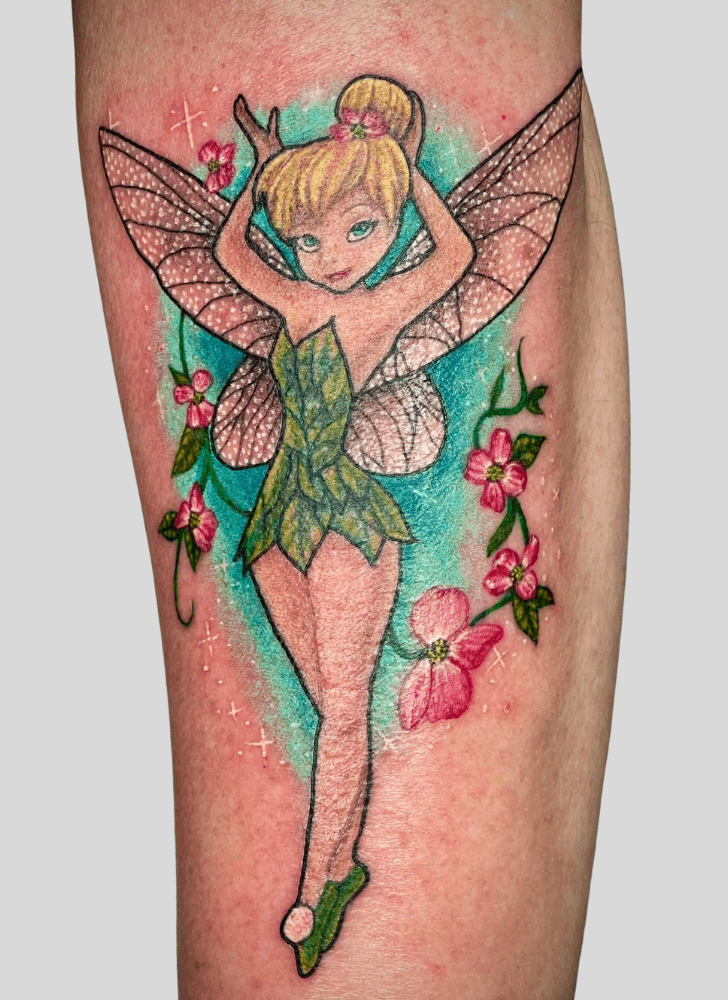 Tinkerbell Tattoo Figure