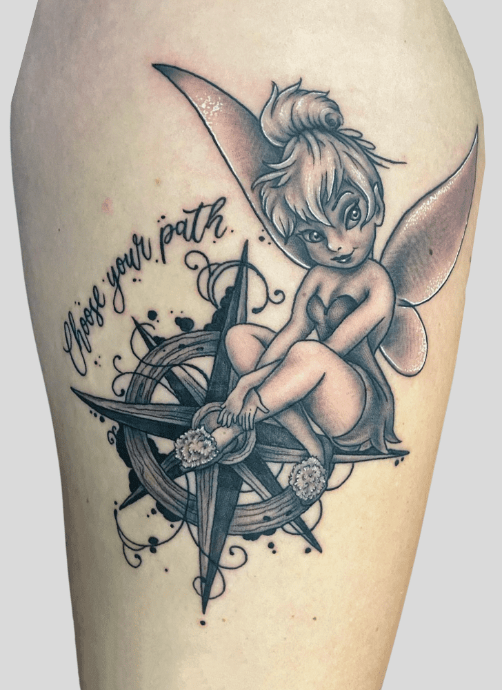 Tinkerbell Tattoo Shot