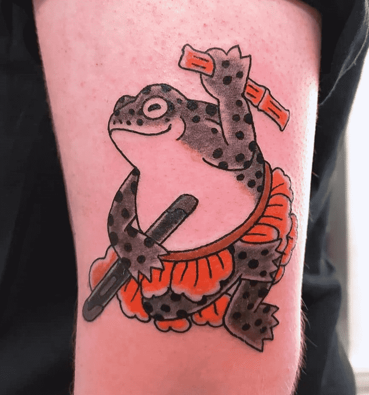 Toad Tattoo Photo