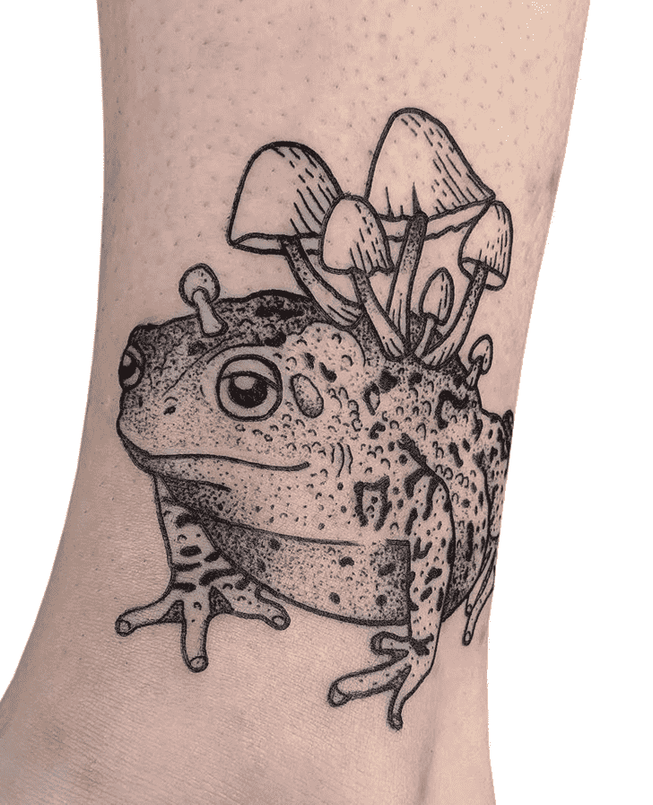 Toad Tattoo Photograph