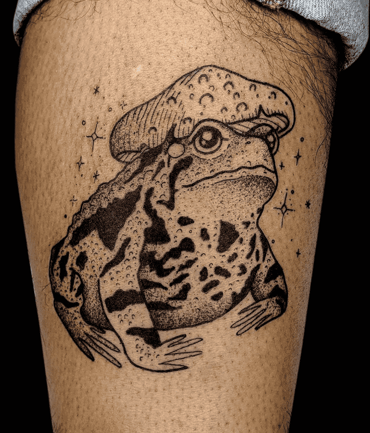 Toad Tattoo Portrait