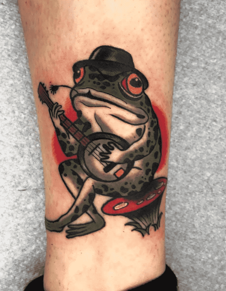 Toad Tattoo Portrait