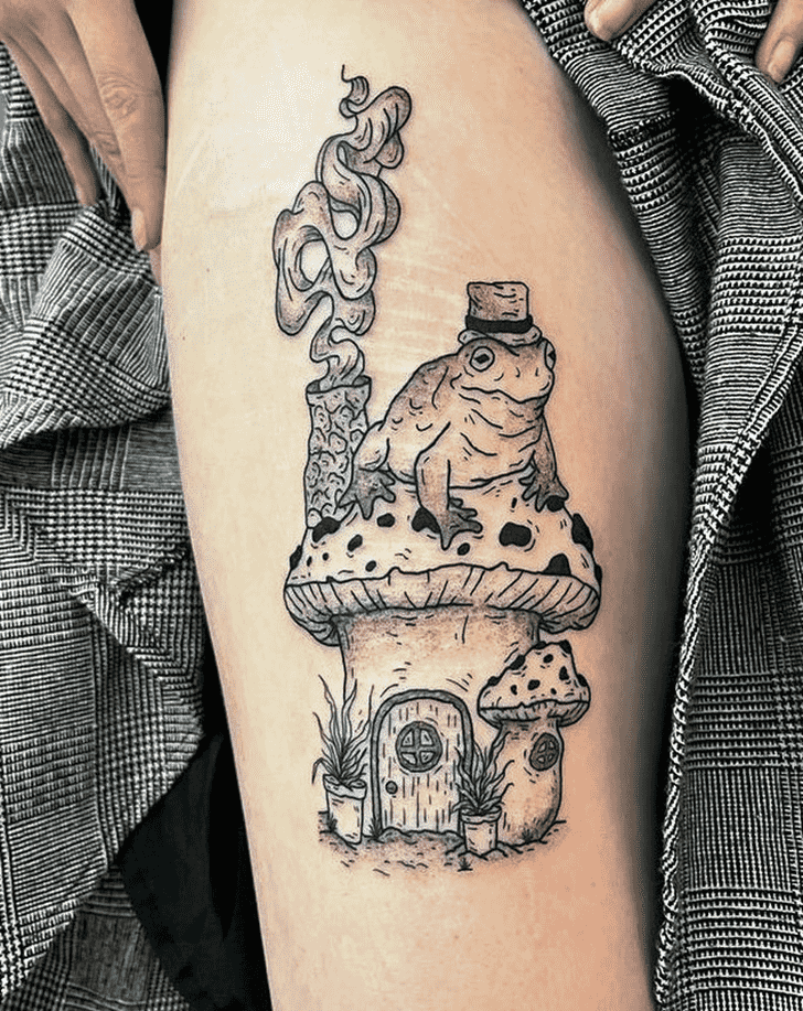 Toad Tattoo Design Image