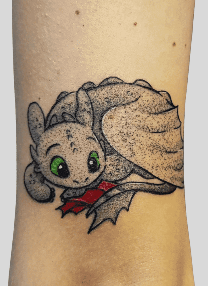 Toothless Tattoo Design Image