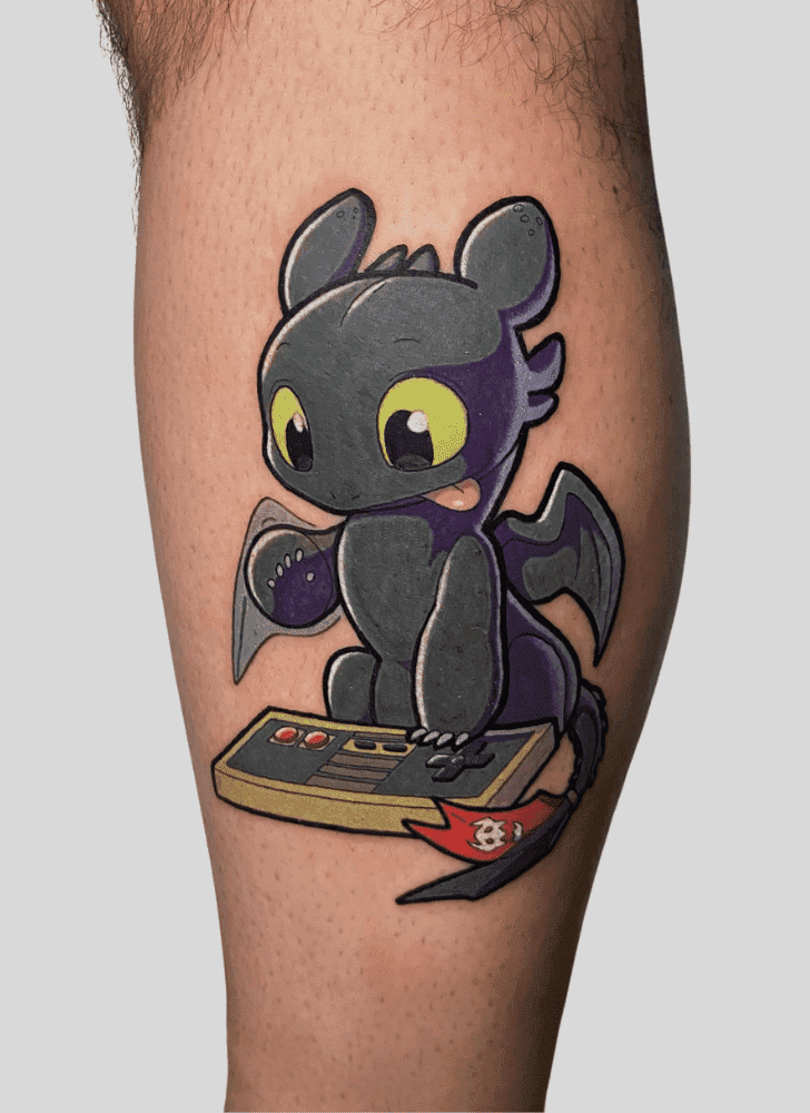 Toothless Tattoo Figure