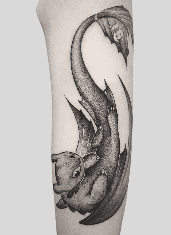 Toothless Tattoo Ink