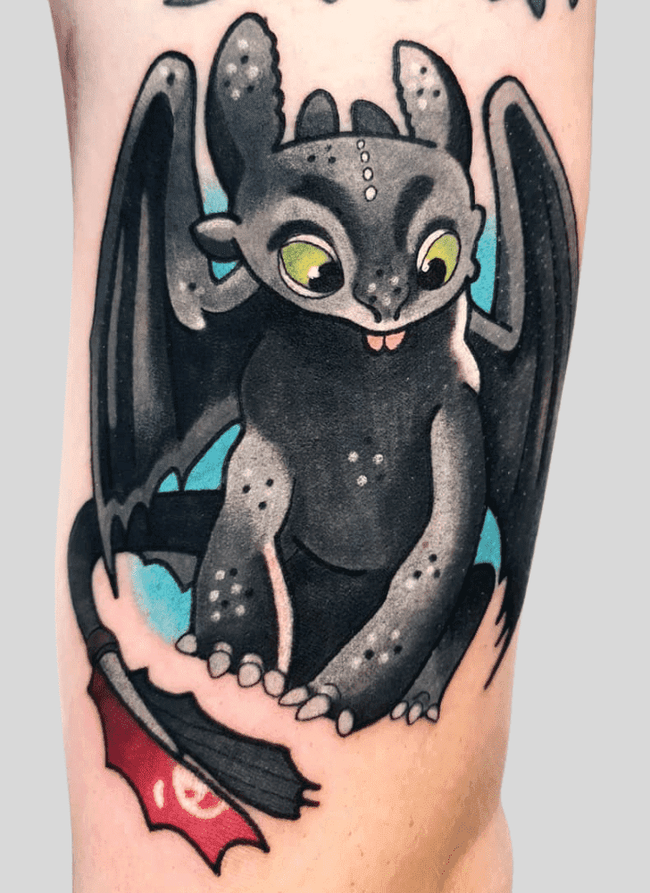 Toothless Tattoo Design Image