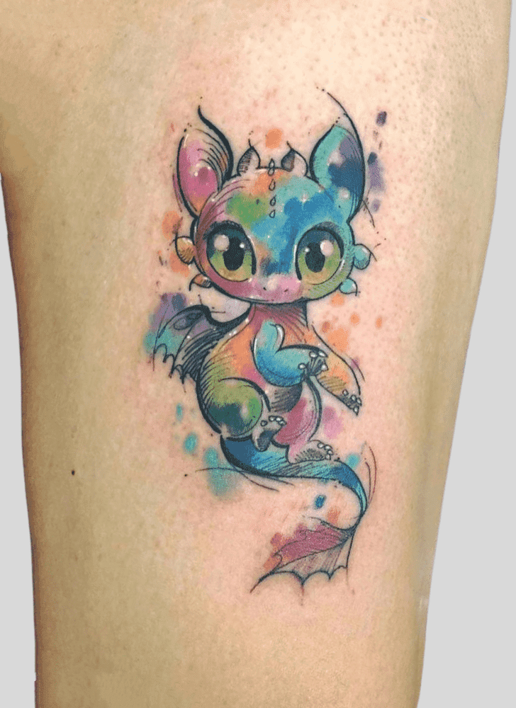 Toothless Tattoo Picture