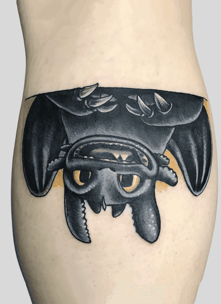 Toothless Tattoo Figure