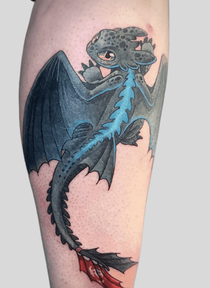 Toothless Tattoo Photograph