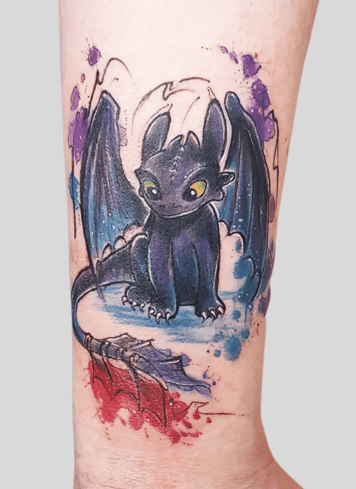 Toothless Tattoo Picture