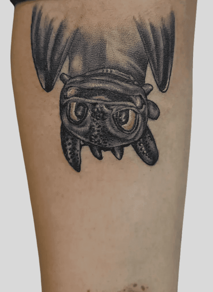 Toothless Tattoo Photo