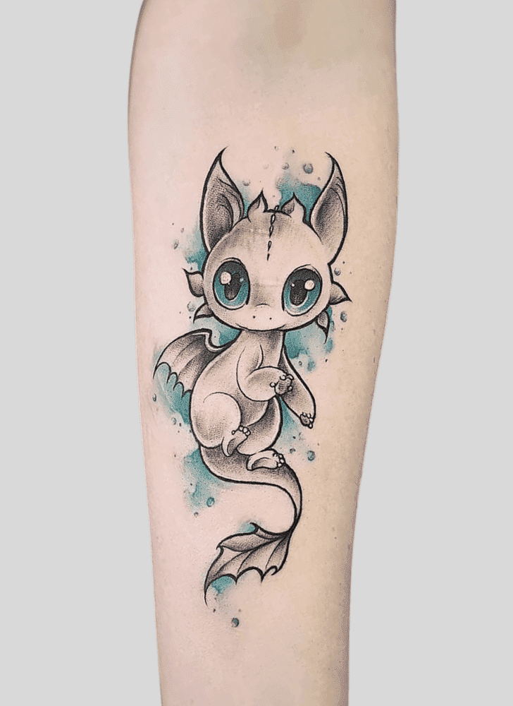 Toothless Tattoo Photograph