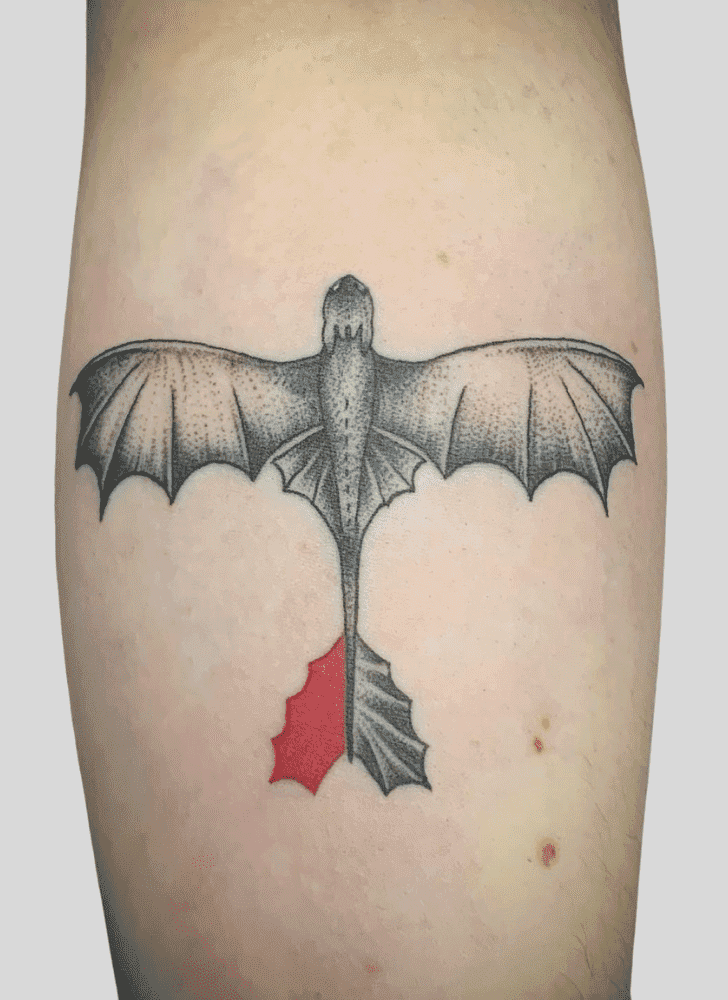 Toothless Tattoo Portrait