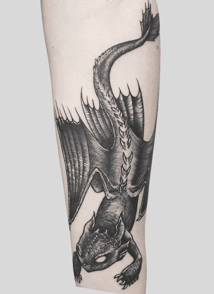 Toothless Tattoo Picture