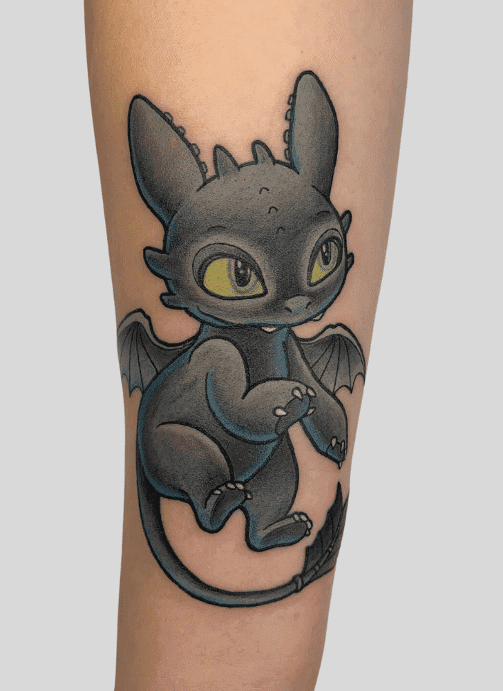 Toothless Tattoo Photo