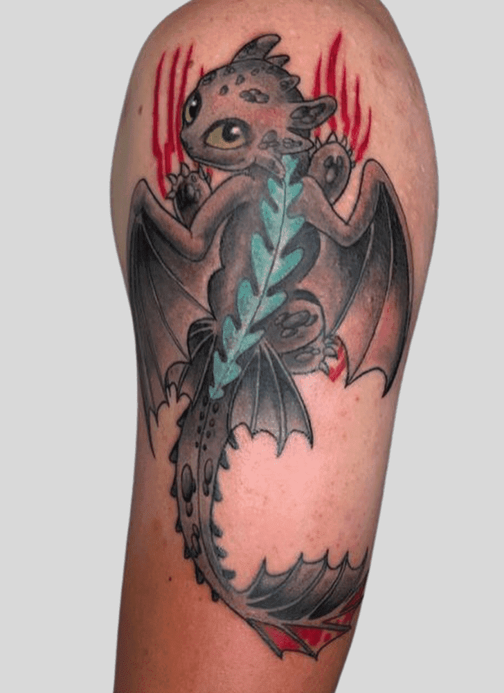 Toothless Tattoo Figure