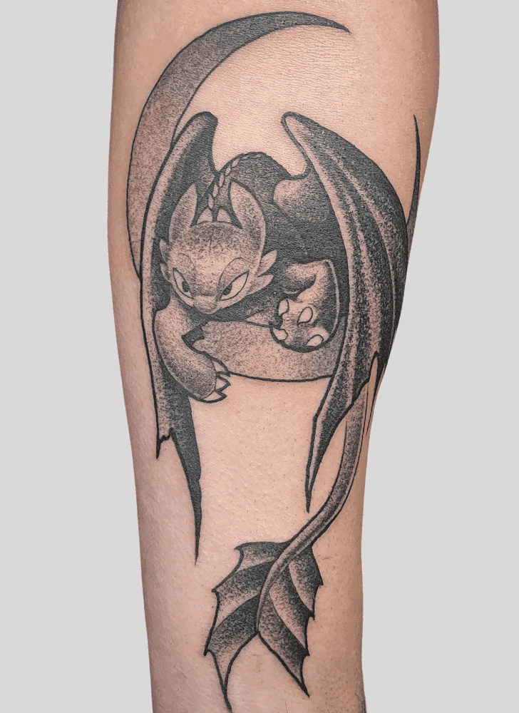 Toothless Tattoo Photos