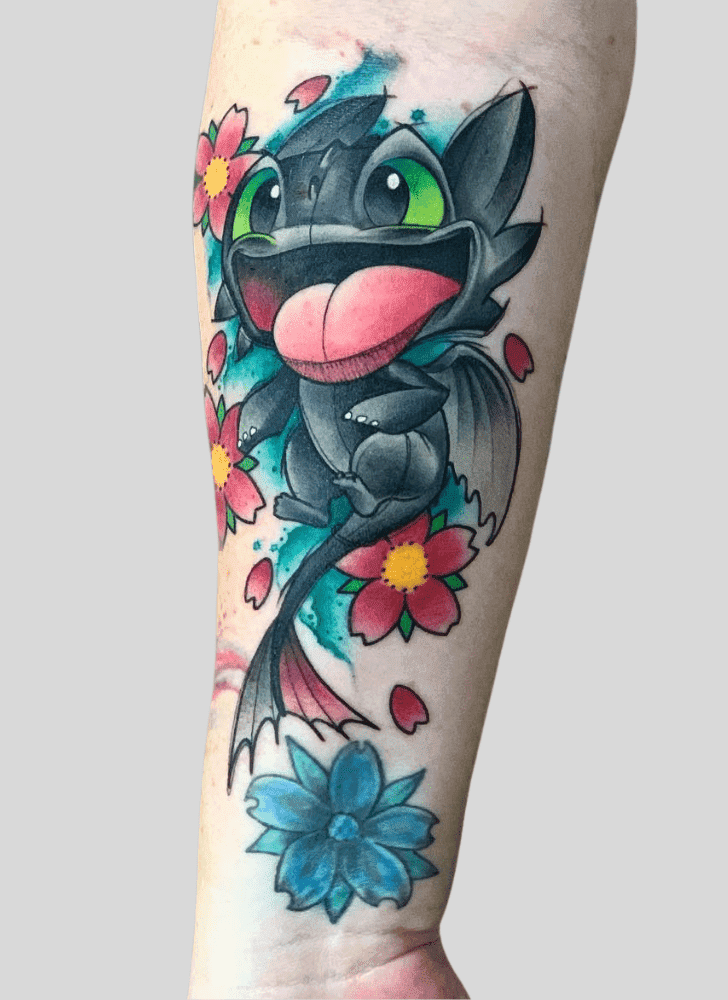 Toothless Tattoo Ink