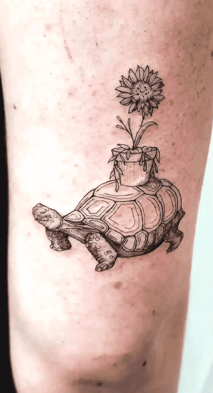 Tortoise Tattoo Ink
