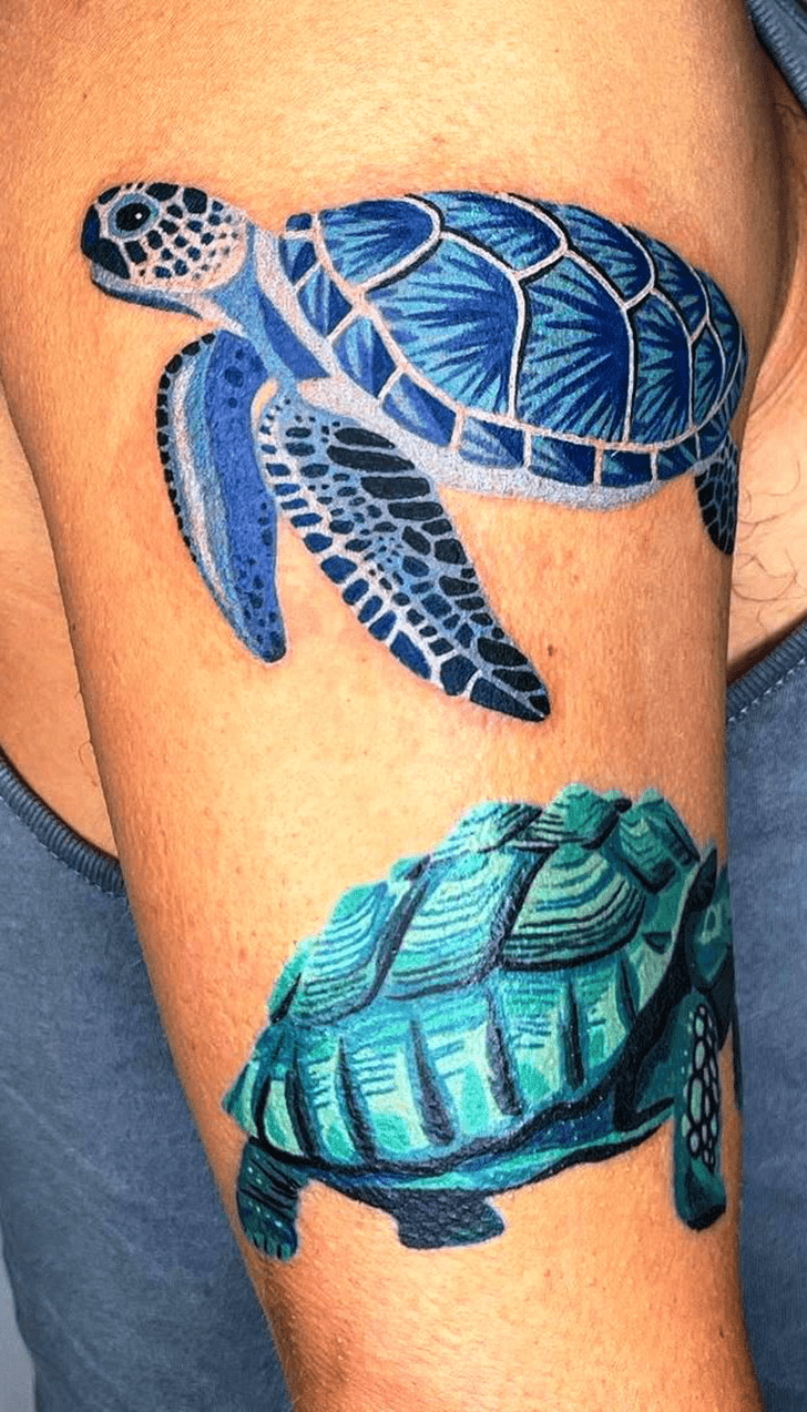 Tortoise Tattoo Figure