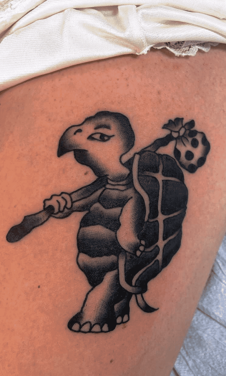 Tortoise Tattoo Shot