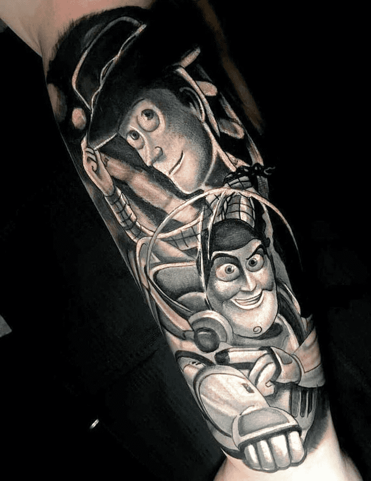 Toy Story Tattoo Figure