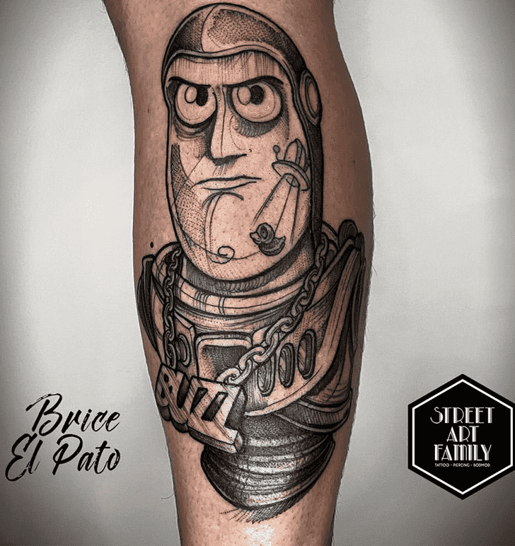 Toy Story Tattoo Shot